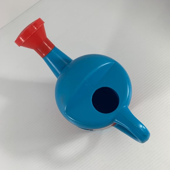 Spin Master 2016 Blues Clues Watering Can Paw Print Blue Red Plastic Gardening - Picture 5 of 11